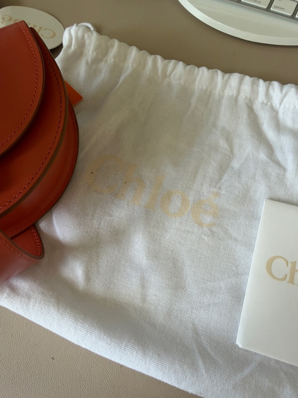 CHLOE Marcie Mini Flap Leather Crossbody - Picture 7 of 13